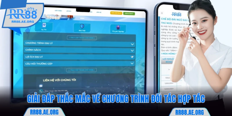Giải đáp thắc mắc về chương trình đối tác RR88 hợp tác